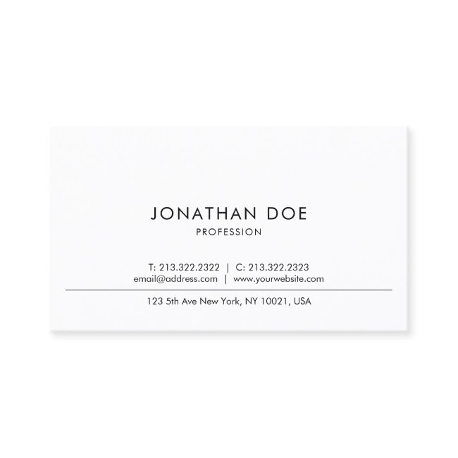 Creative Professional Minimalist Elegant Simple Business Invitations