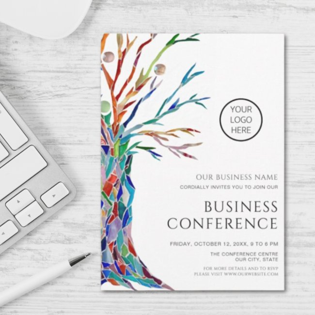 Custom Business Conference Invitation