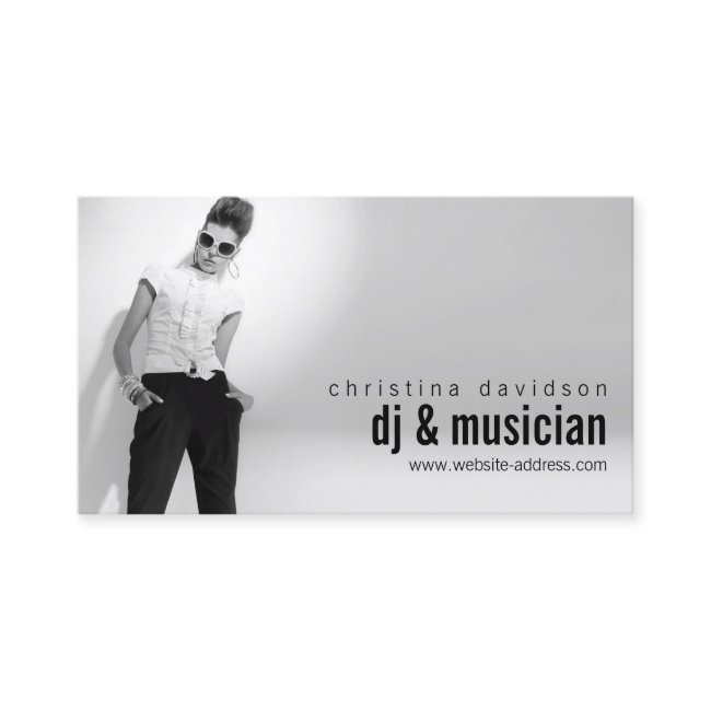 Customizable Photo Invitations For Djs, Bands, Musicians
