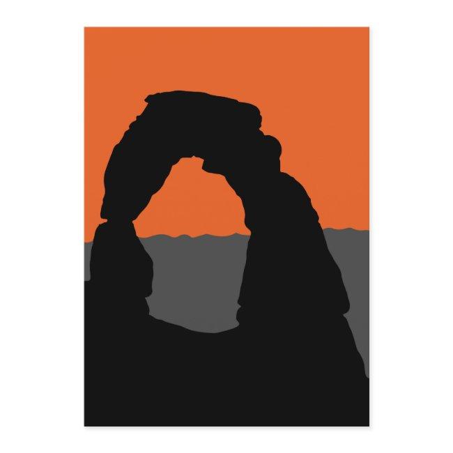 Delicate Arch In Arches National Park - Utah, Usa Invitation