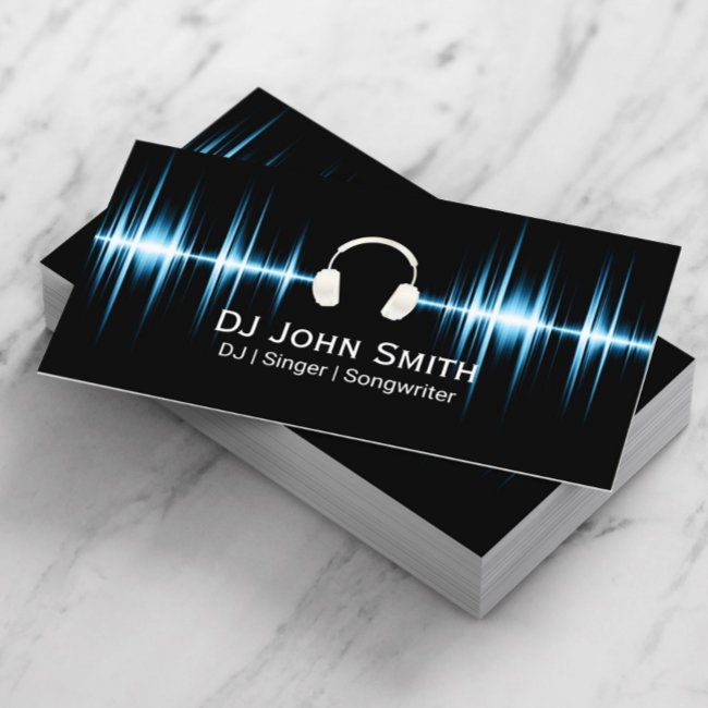 Dj Music Beat Professional Business Invitations