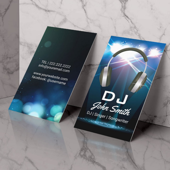 Dj Professional Business Invitations