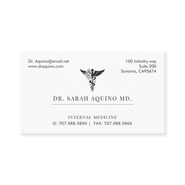 Doctor Physician Business And Appointment Business Invitations