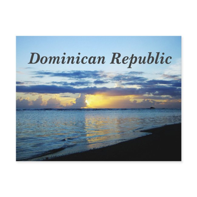 Dominican Republic Postinvitations