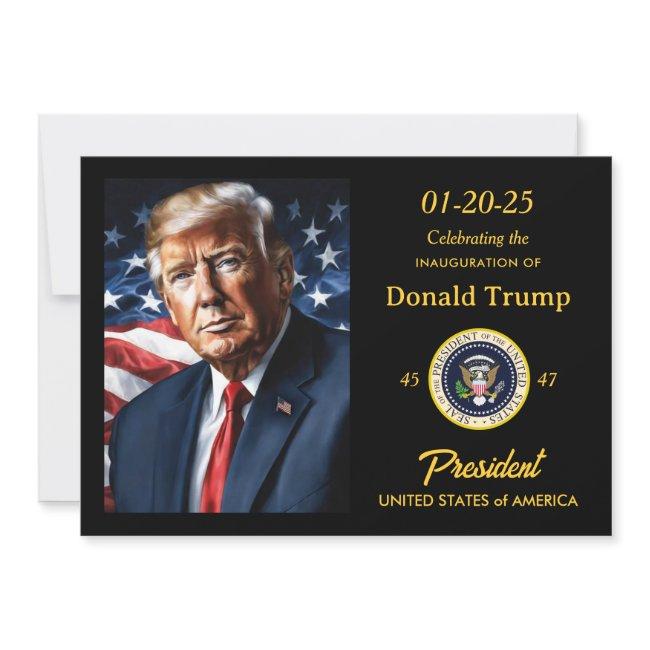 Donald Trump Inauguration Watch Party Fundraiser Invitation
