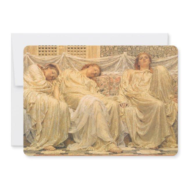 Dreamers By Albert Joseph Moore, Victorian Art