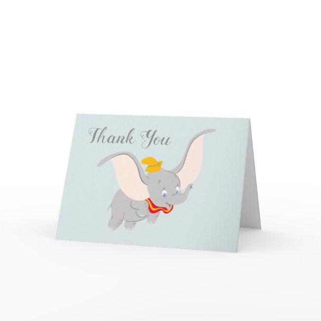 Dumbo Soaring Through The Sky | Thank You Invitations