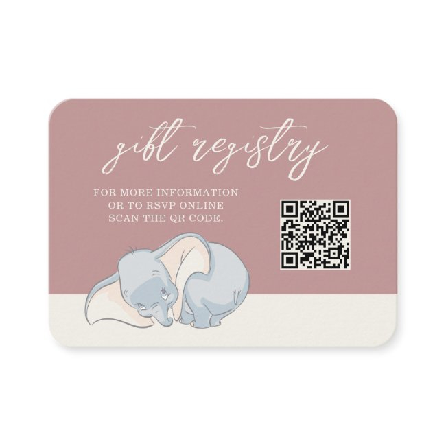 Dumbo & Stork | Over The Moon Gift Registry Place Invitations