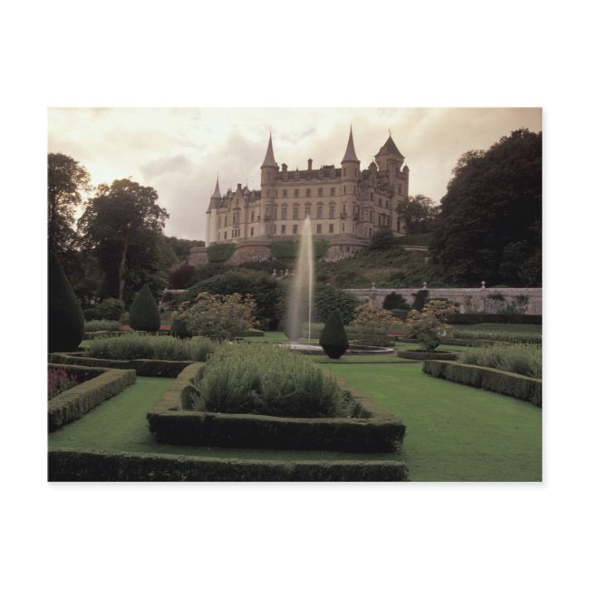 Dunrobin Castle, Scotland Postinvitations