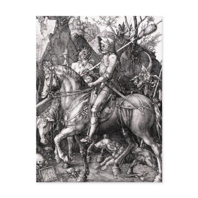 Durer Knight Death And The Devil Postinvitations