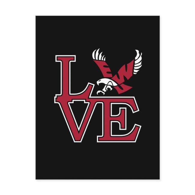 Eastern Washington University Love Invitation Postinvitations