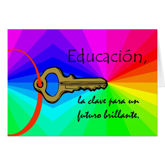Educacion, Teacher Appreciation Invitations In Spanish