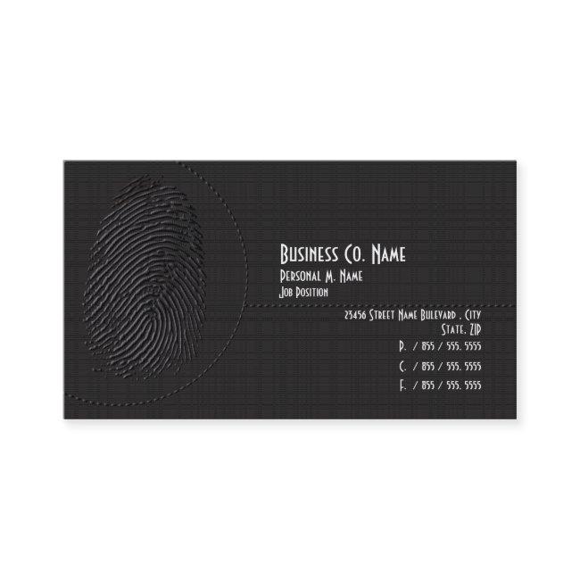 Elegant Modern Security Private Investigations Business Invitations