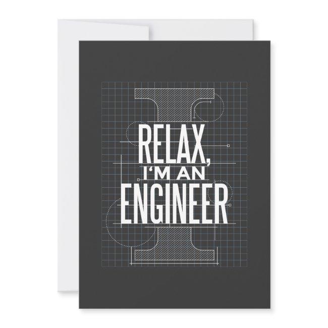Engineer Funny Quote Invitation
