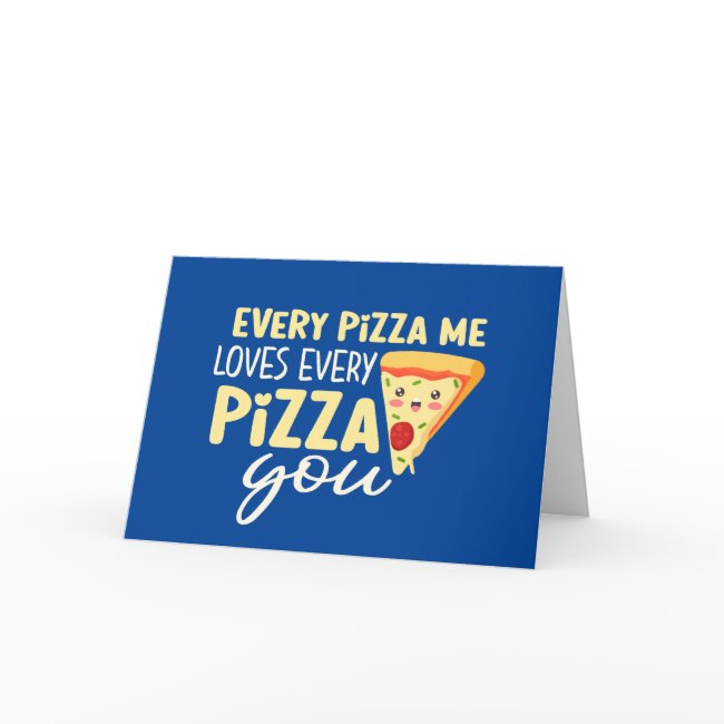Every Pizza Me Loves You Funny Valentine's Day Holiday Invitations