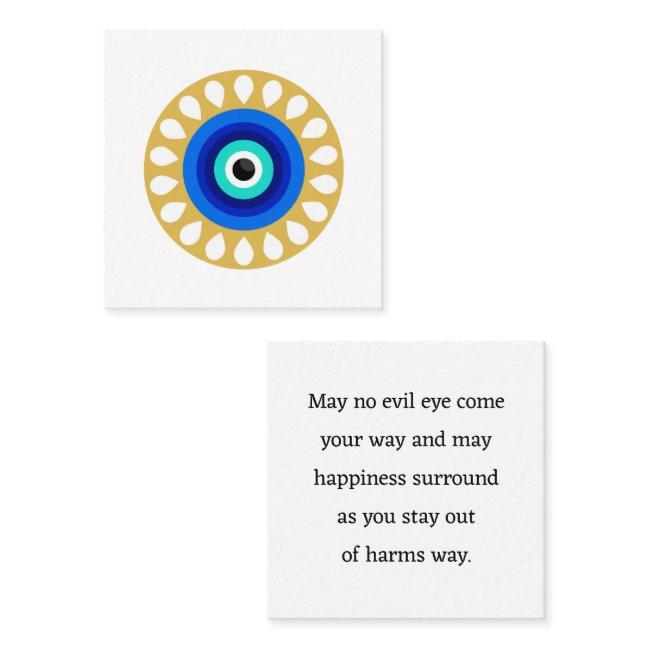 Evil Eye Nazar Good Karma Pass Along Invitations