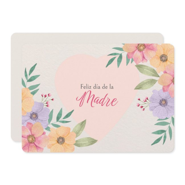 Feliz Dia De La Madre Holiday Invitations
