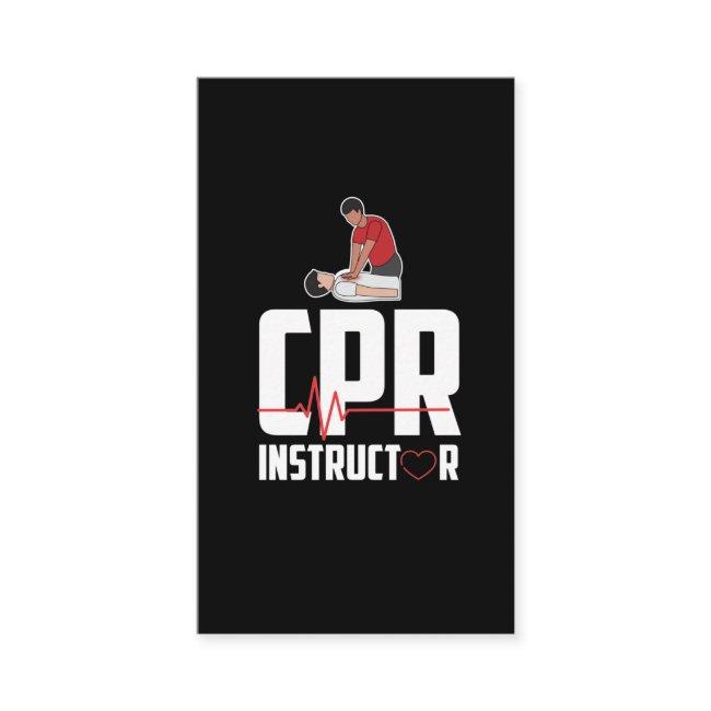 First Aid Ambulance Certified Cpr Instructor Business Invitations