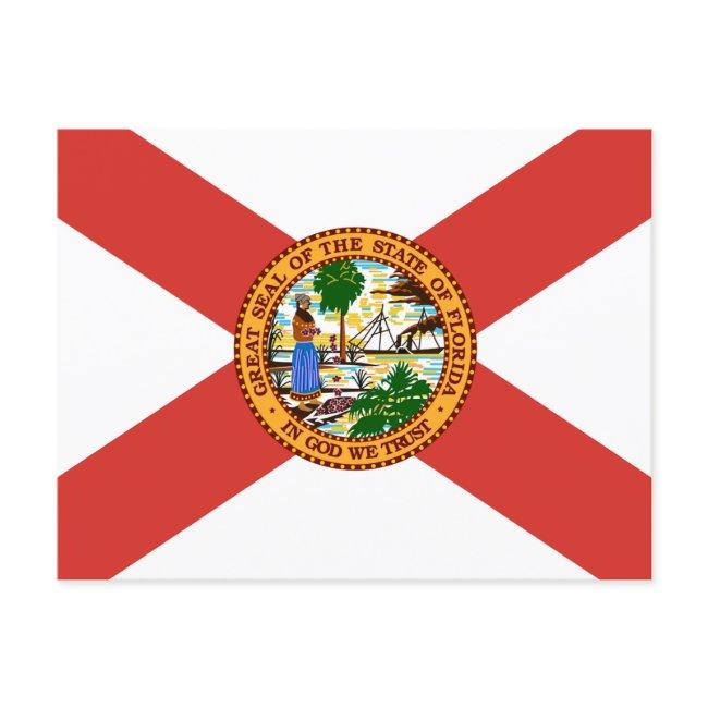 Flag Of Florida Postinvitations