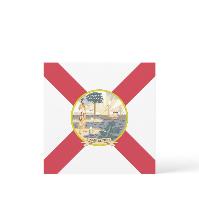 Florida Flag: The Sunshine State Of Floridians Invitation