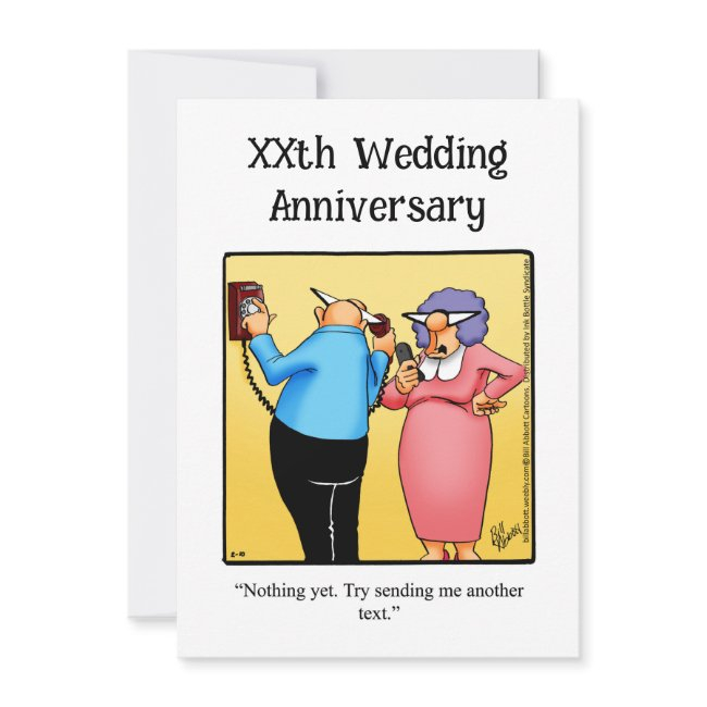 Funny Anniversary Party Invitation