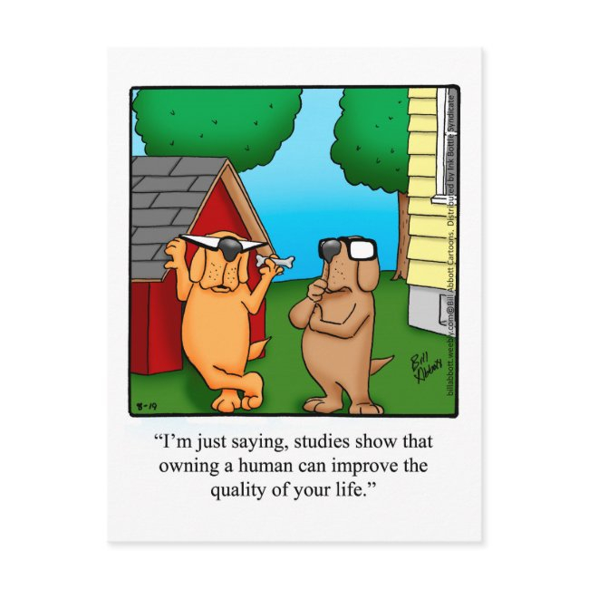 Funny Dog Humor Postinvitations Spectickles