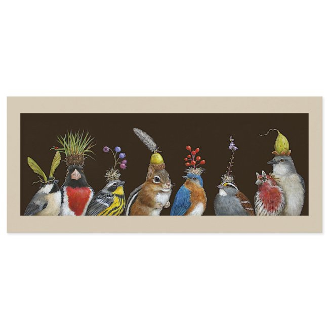 Funny Flat Invitations "chip Crashed The Party."