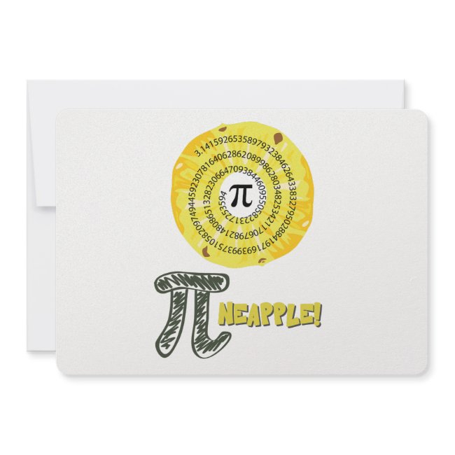 Funny Pi Day 2023 Math Day Anniversary March 14 Holiday Invitations