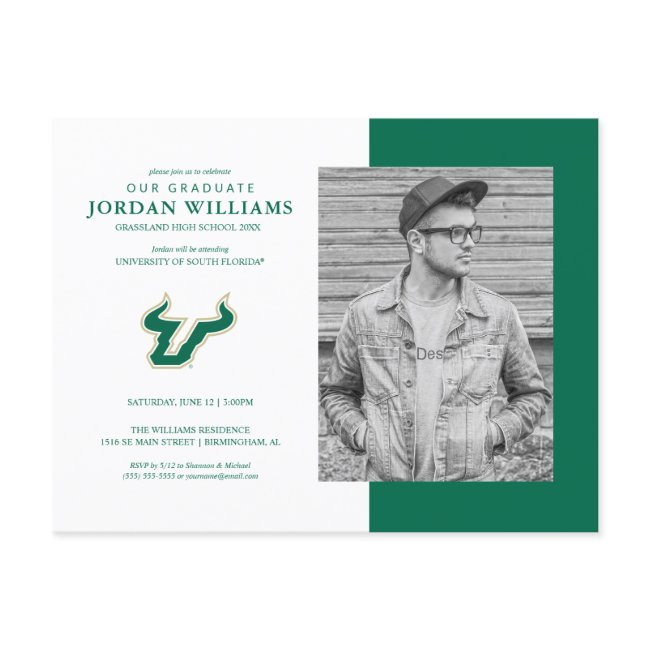Future Usf Graduate Announcement Postinvitations