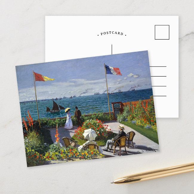 Garden At Sainte-adresse | Claude Monet Postinvitations