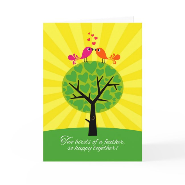 Gay Lesbian Anniversary Congratulations Invitations