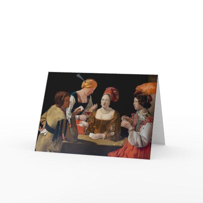 Georges De La Tour - Cheat With Ace Of Diamonds Invitations