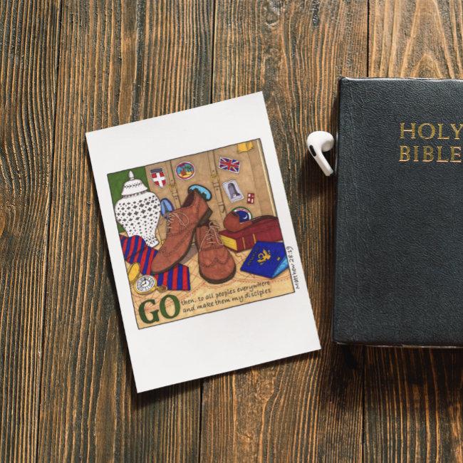Go Make Disciples Pastor Appreciation Invitations