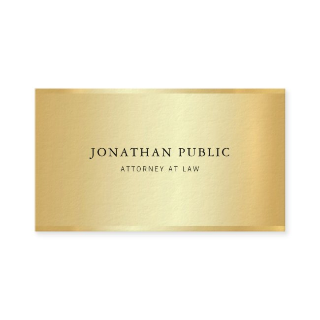Gold Attorney Lawyer Template Law Office Modern Business Invitations