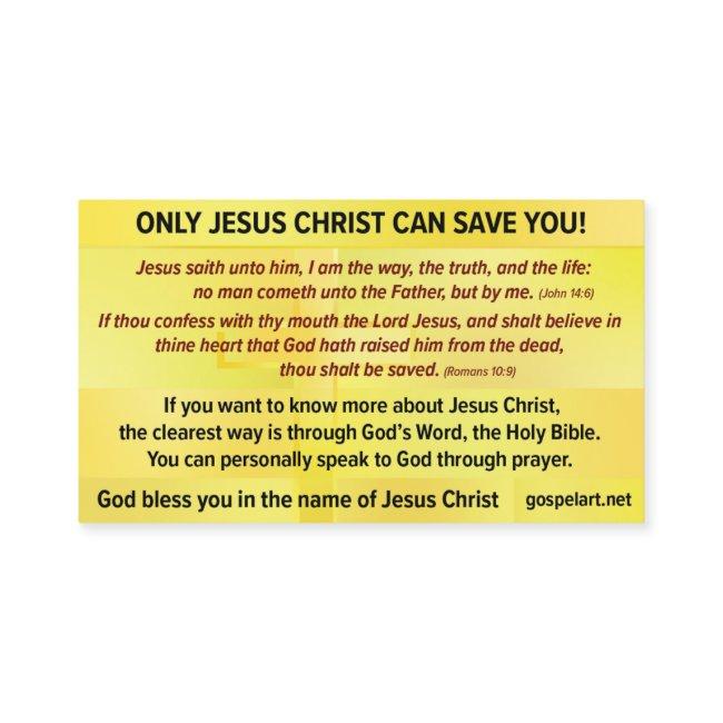 Gospel Tract- English Kjv Business Invitations