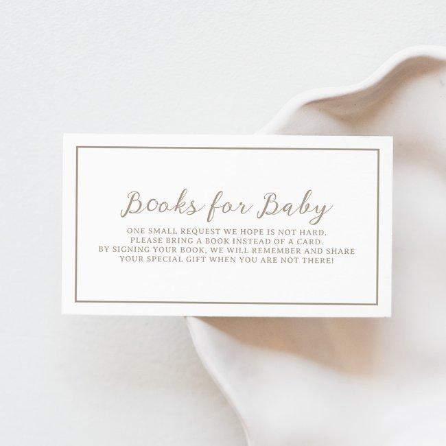 Green Baby Shower Books For Baby Enclosure Invitations