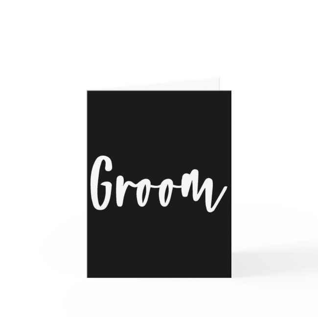 Groom - Bachelor Party Getting Ready Wedding Day 1 Invitations