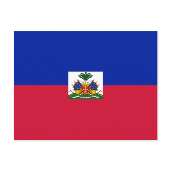 Haiti (haitian) Flag Postinvitations