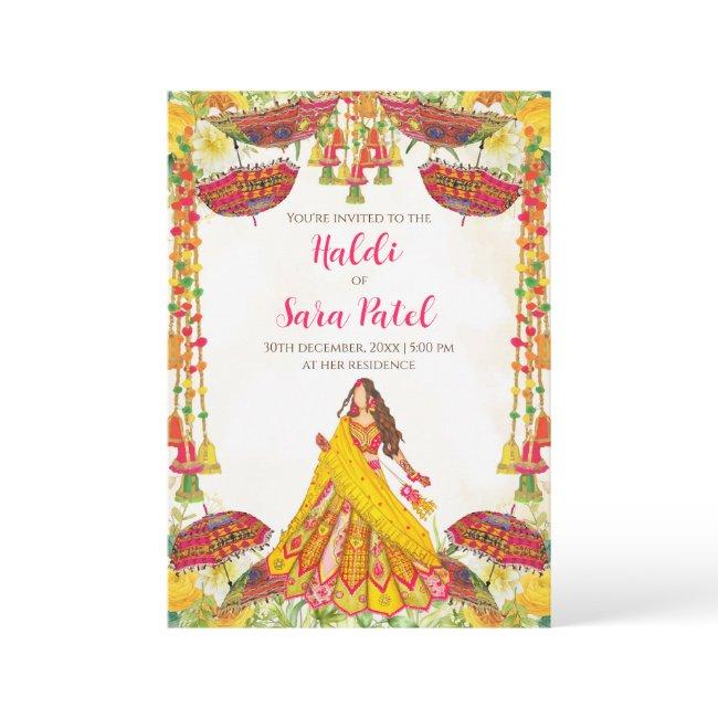 Haldi Invites & Holud Invitation Haldi Invitations