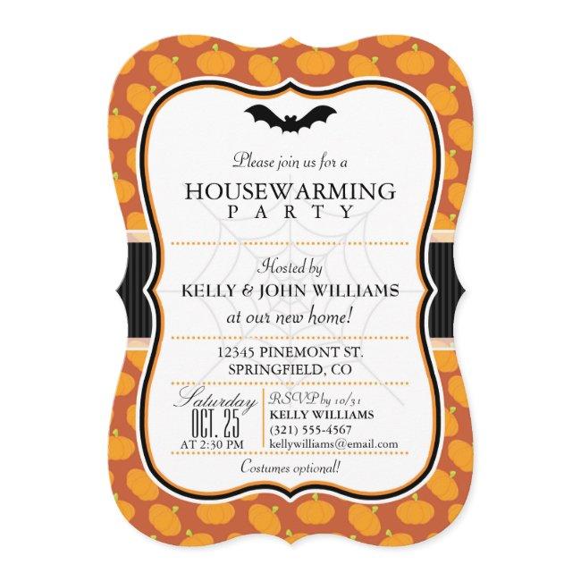 Halloween Themed Housewarming Party Invitation