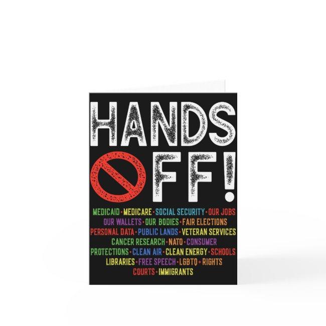 Hands Off Social Security Protest Resist Save Demo Invitations