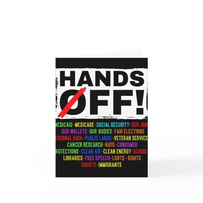 Hands Off Social Security Protest Resist Save Demo Invitations
