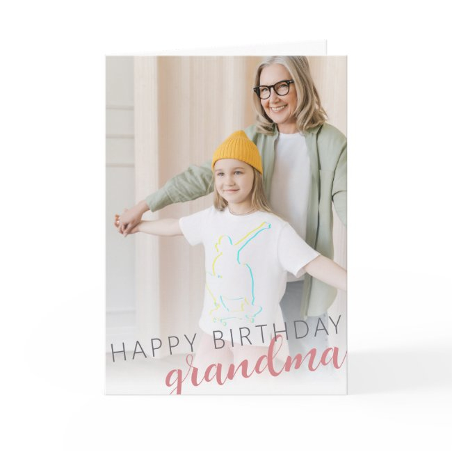 Happy Birthday Grandma Invitations