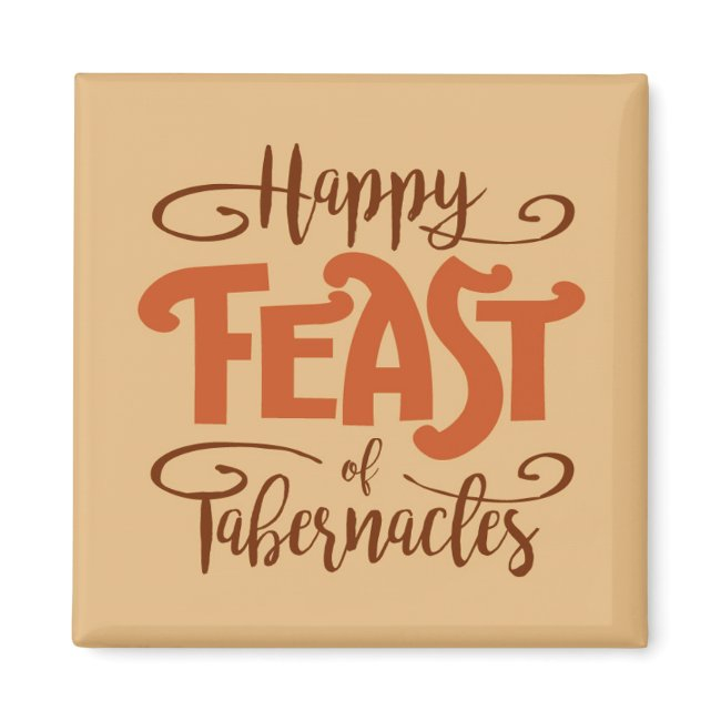 Happy Feast Of Tabernacles Magnet
