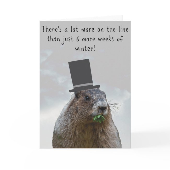 Happy Groundhog Day! Invitations
