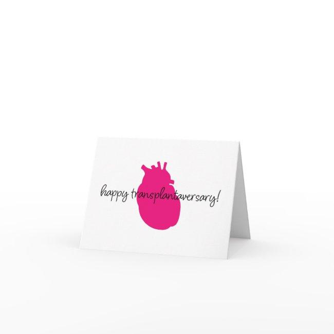 Happy Heart Transplantaversary Script Noteinvitations