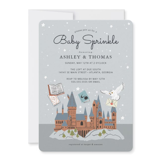Harry Potter | Hogwarts Castle Baby Sprinkle Invitation