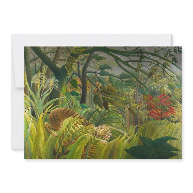 Henri Rousseau - Surprised! Invitation