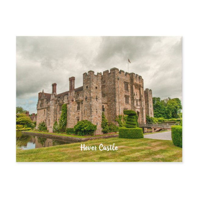 Historic Hever Castle Kent Uk Scenic View Postinvitations