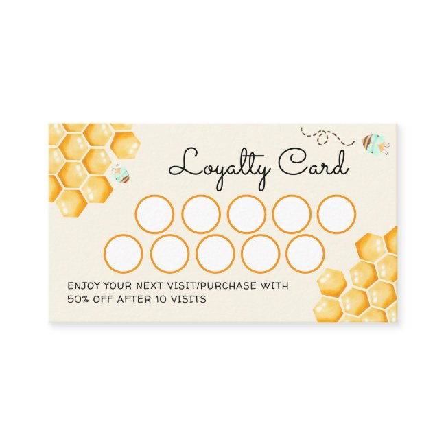 Honey Bees Beekeeper Loyalty Invitations